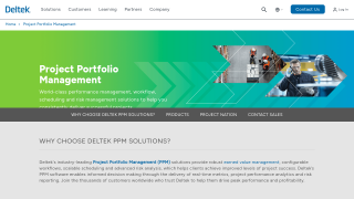 Deltek Project Portfolio Management